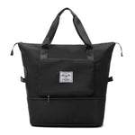 Foldable Carry-On Travel Bag - Lightweight Packable Shoulder Bag