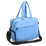 Puffer Duffle Bag - Lightweight Quilted Travel & Gym Bag