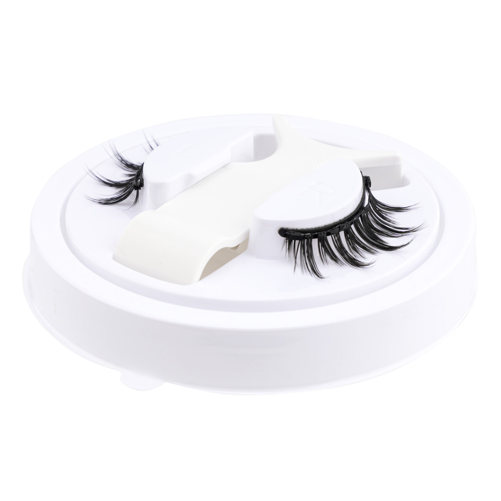 Magnetic Eyelash & Tweezer Set - No Glue, Reusable Lashes