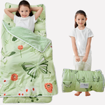 Toddler Nap Mat Set - Padded Mat, Pillow & Blanket
