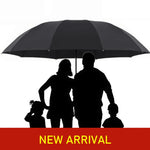 Super Large Folding Umbrella - Windproof Family-Size Coverage
