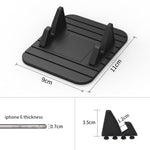 Non-Slip Car Phone Holder - Hands-Free Dashboard Mount