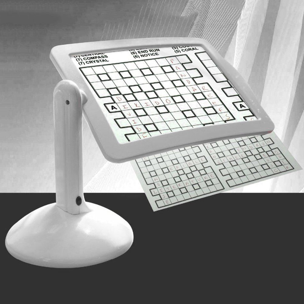 LED Screen Page Magnifier - Hands-Free Reading Viewer