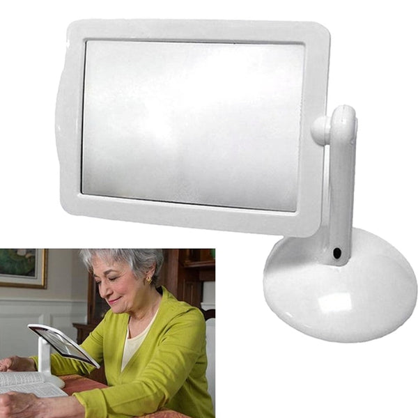 LED Screen Page Magnifier - Hands-Free Reading Viewer