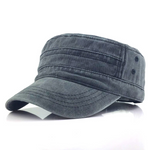 Men's Retro Army Hat - Breathable Sun Protection, Classic Look