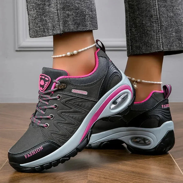 Women's Water-Resistant Hiking Shoes - Colorful, Grippy Trail Style