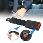 Adjustable Seat Belt Extender - Rigid Stem for Easy One-Hand Use