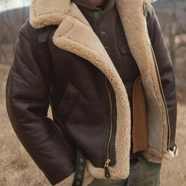 Classic Flying Jacket - Warm Winter Style with a Timeless Look