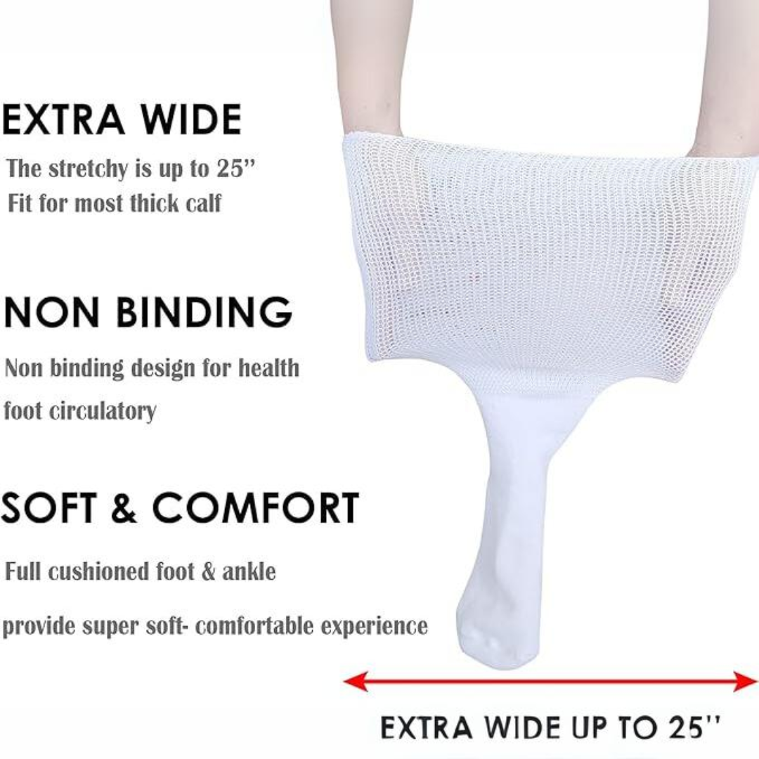 Max Comfort Socks - Extra Wide Non-Restrictive Support Socks
