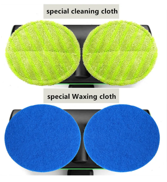 Cordless Electric Spin Mop - Dual-Motor Floor Cleaner & Scrubber