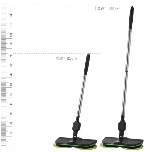 Cordless Electric Spin Mop - Dual-Motor Floor Cleaner & Scrubber