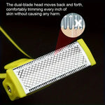 Men's Rechargeable Electric Shaver & Trimmer - Wet & Dry Use