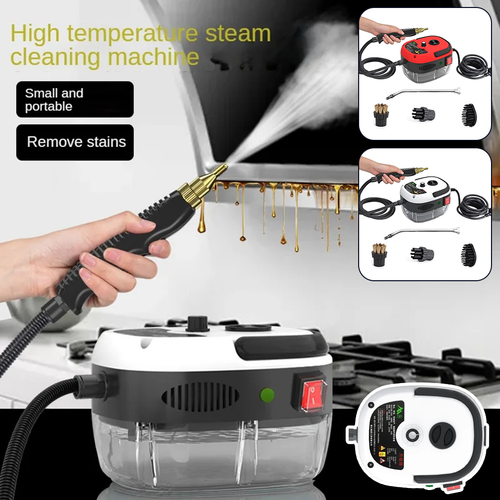 2500W High-Pressure Steam Cleaner - 6-Setting Chemical-Free Cleaning