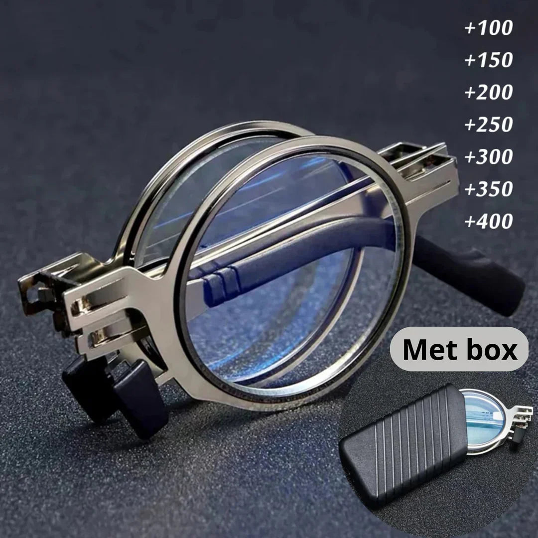 Foldable Reading Glasses - Compact Magnification On the Go