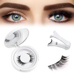 Magnetic Eyelash & Tweezer Set - No Glue, Reusable Lashes