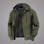 Classic Men's Hooded Jacket - Warm, Durable Everyday Style