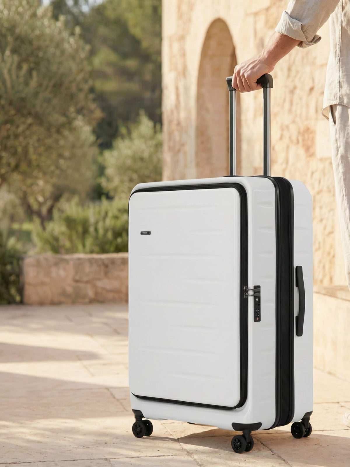 Skyward Expandable Hard Shell Carry-On - Front Pocket & TSA Lock
