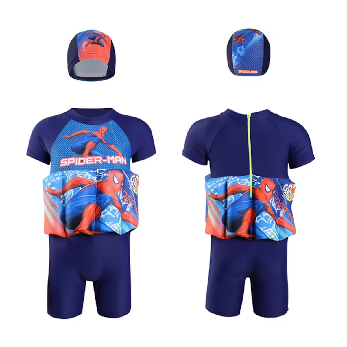 3-in-1 Swim Vest - Floatation Aid with UV 50+ Sun Protection