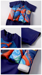 3-in-1 Swim Vest - Floatation Aid with UV 50+ Sun Protection