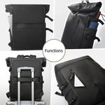 3-in-1 Bicycle Bag & Backpack - Waterproof, Expandable Carry