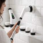 Cordless Cleaning Brush - Adjustable Multi-Surface Scrubber