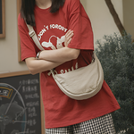 Nylon Shoulder Bag for Women - Spacious Everyday Carryall