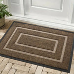 All-Season Rubber Door Mat - Water-Resistant & Anti-Slip