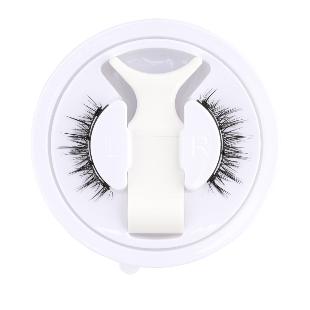 Magnetic Eyelash & Tweezer Set - No Glue, Reusable Lashes