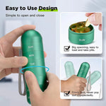 7-Day Aluminum Pill Organizer - Portable Travel Pill Box