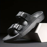 Men's Double Buckle Sandal - Adjustable Non-Slip Comfort