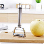 Multi-Function Vegetable Peeler - Stainless Steel Julienne Cutter