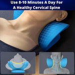 Cervical Neck Stretcher Pillow - Traction Support for Neck Comfort