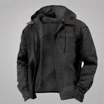Classic Men's Hooded Jacket - Warm, Durable Everyday Style