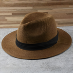 Handcrafted Panama Hat - Breathable Toquilla Straw Sun Hat