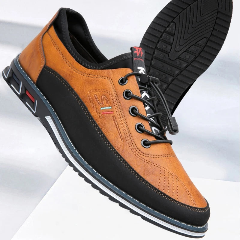 Men's Orthopedic-Style Shoes - Supportive Everyday Comfort