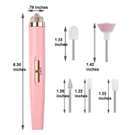 5-in-1 Electric Nail Polisher - Portable Manicure Tool with Light