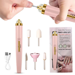5-in-1 Electric Nail Polisher - Portable Manicure Tool with Light
