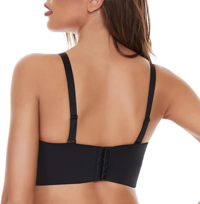 Seamless Plus Size Bra - Adjustable Straps, Ultra-Soft Everyday Comfort