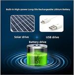 Solar Cooling Sun Hat for Men - Dual Fan Wide Brim