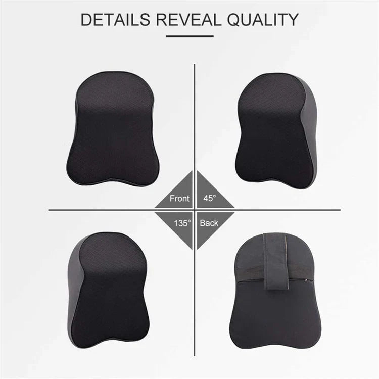 Car Seat Headrest Neck Cushion - Posture Support Pillow