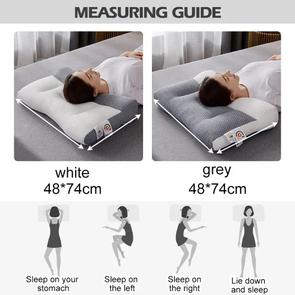 Orthopedic Neck Pillow - Contour Support for Better Sleep