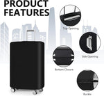 3-Piece Luggage Cover Set - Stretchable Anti-Tear Protection
