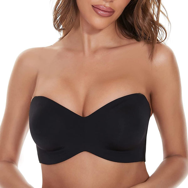 Seamless Plus Size Bra - Adjustable Straps, Ultra-Soft Everyday Comfort