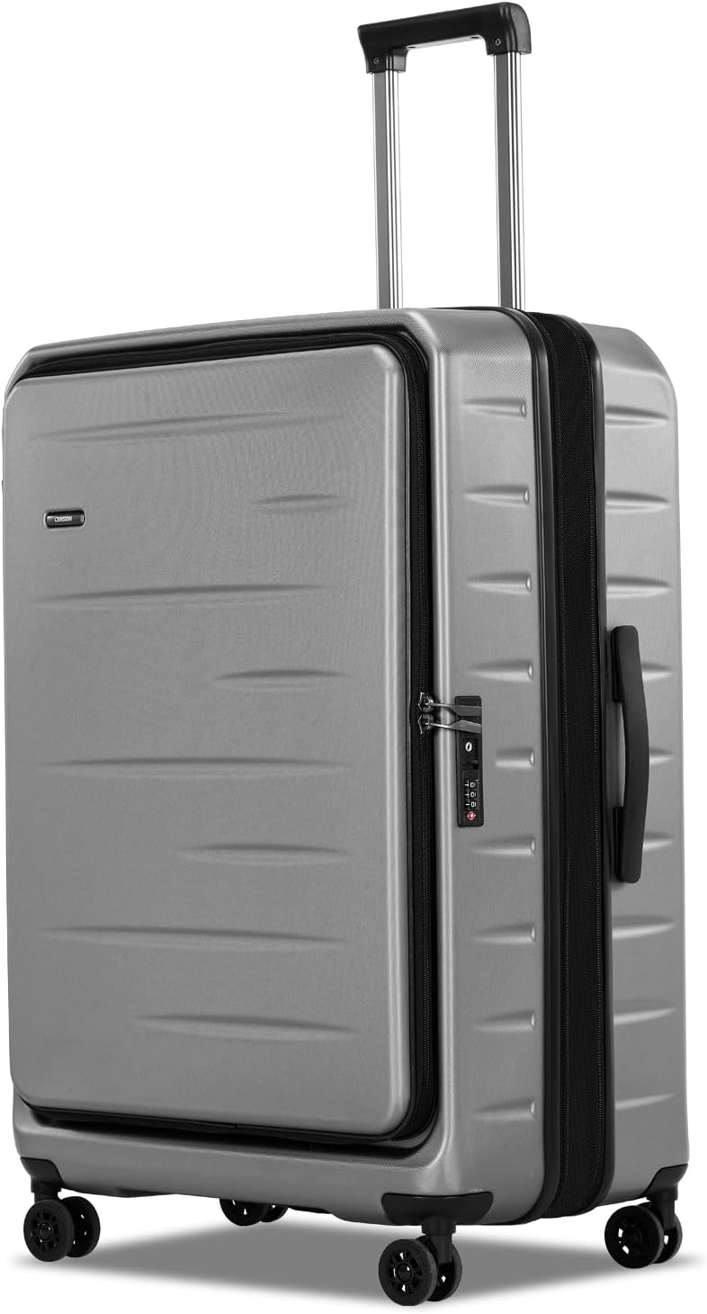 Skyward Expandable Hard Shell Carry-On - Front Pocket & TSA Lock