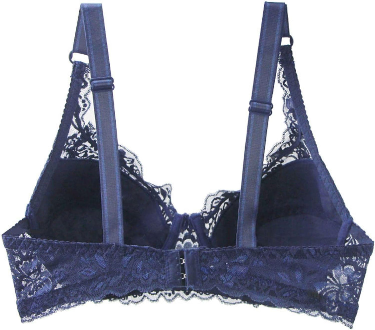 Plus-Size Lace Push-Up Bra - Comfortable Curve-Enhancing Design
