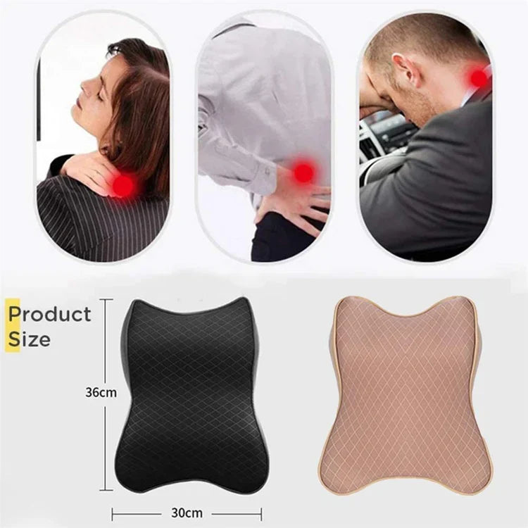 Car Seat Headrest Neck Cushion - Posture Support Pillow