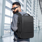 Expandable Travel Backpack - Laptop Sleeve & Duffle Carry