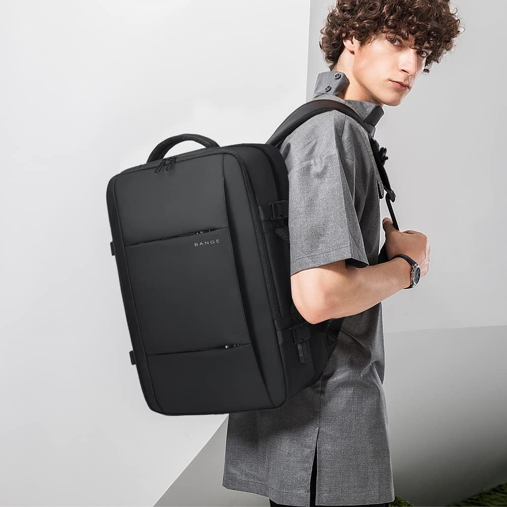 Expandable Travel Backpack - Laptop Sleeve & Duffle Carry