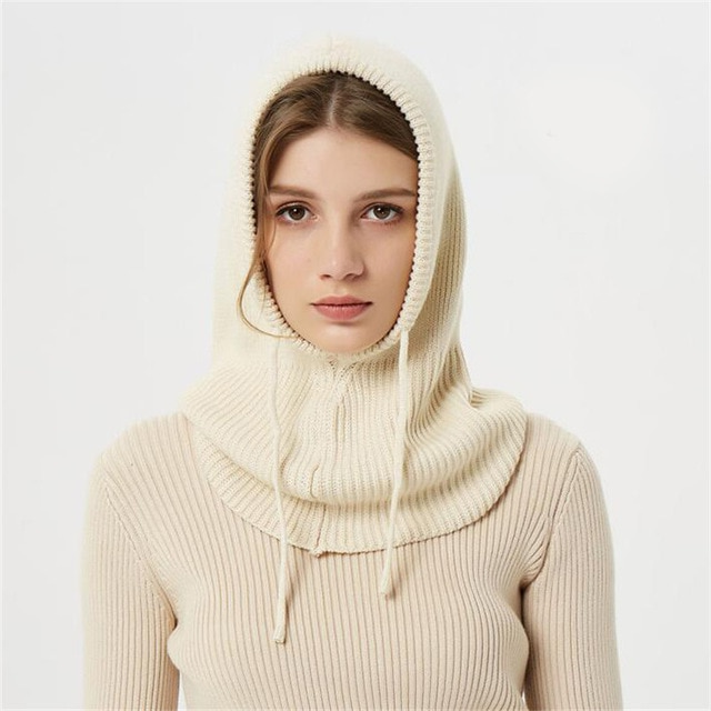 Cashmere Winter Knit Hat - Cozy Adjustable Beanie