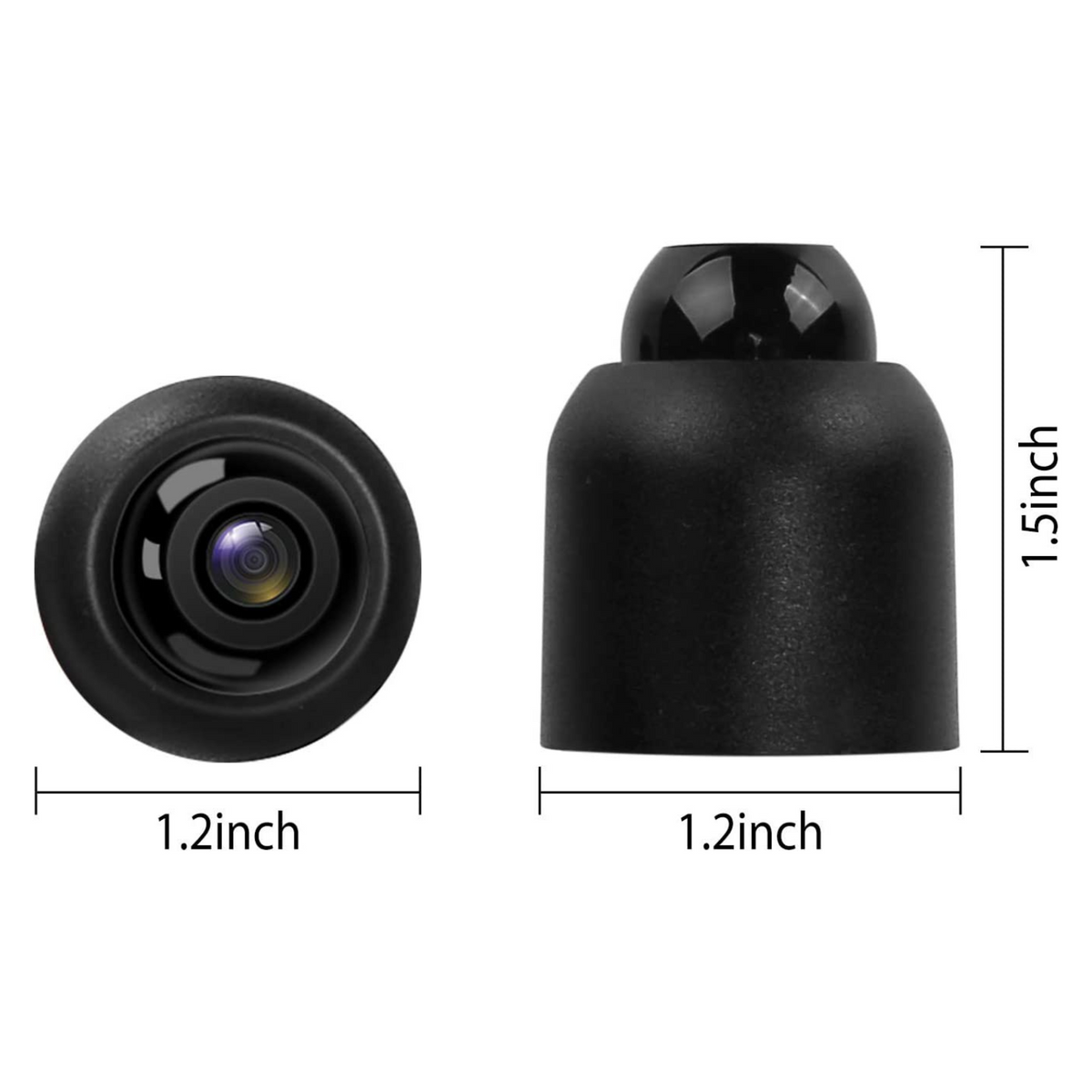 Mini WiFi Security Camera - HD Live View for Home Monitoring